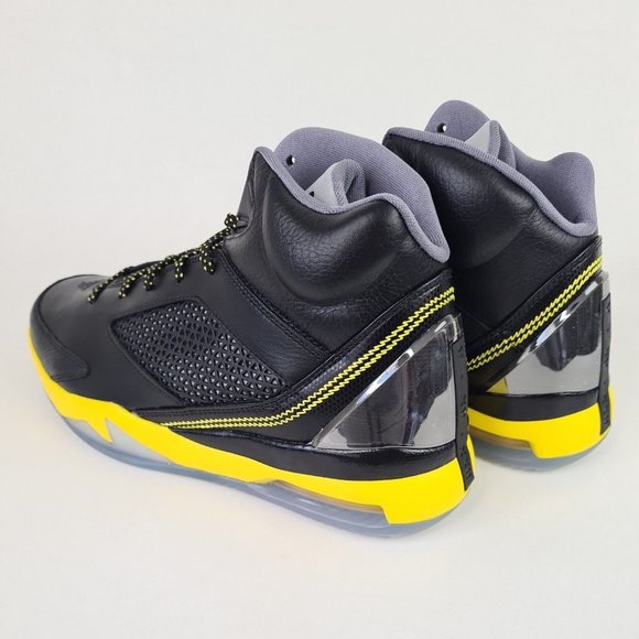 Nike Air Jordan Flight Remix Shoes Basketball Black Men Sneaker - Picture 7 of 12